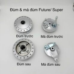 Đùm trước/sau, má đùm trước/sau xe máy